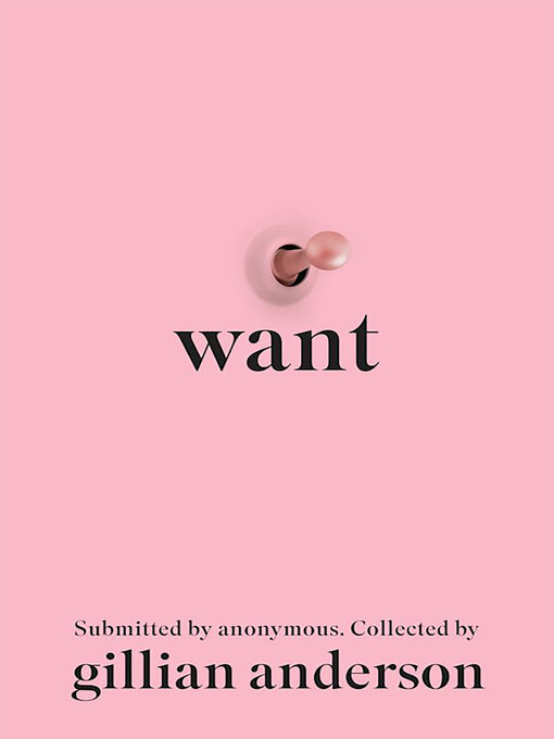 Title details for Want by Gillian Anderson - Wait list